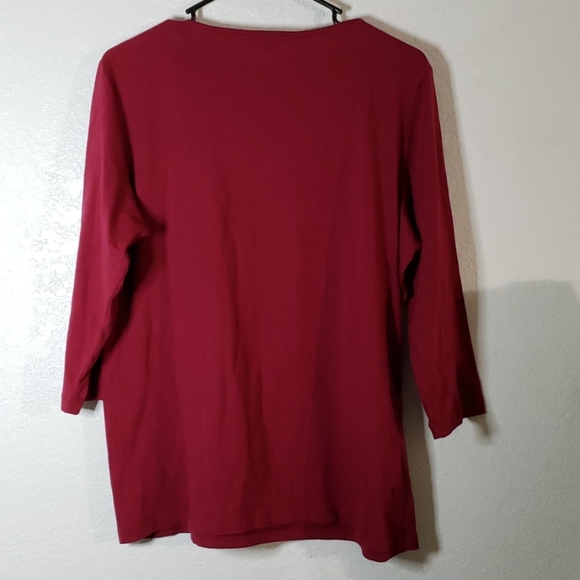 Isaac Mizrahi Large Magenta Red - Picture 3 of 3